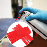 Maxbell 50Pcs Spray Can Tubes Extended Tip Extensions for Narrow Space Lubricant Oil