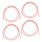 Maxbell 4Pcs Spray Can Replacement Tubes 51.18 " for Industrial Small Places Cleaner