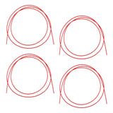 Maxbell 4Pcs Spray Can Replacement Tubes 51.18 " for Industrial Small Places Cleaner