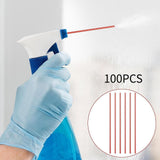 Maxbell 100x Spray Can Tubes 4.72inch Tip Extensions for Paint Cleaner Lubricant Oil