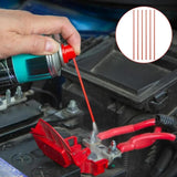 Maxbell 100x Spray Can Tubes 4.72inch Tip Extensions for Paint Cleaner Lubricant Oil