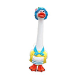 Maxbell Duck Statue Miniature Landscape Collectible Goose Statue for Porch Yard Lawn B