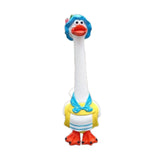 Maxbell Duck Statue Miniature Landscape Collectible Goose Statue for Porch Yard Lawn B