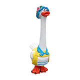 Maxbell Duck Statue Miniature Landscape Collectible Goose Statue for Porch Yard Lawn B