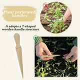 Maxbell Garden Hole Punch Dibbler Tool for Digging Vegetable Planting Flowers