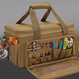 Maxbell Heavy Duty Tool Bag with Waterproof Base Tool Tote for Home Plumbers Camping