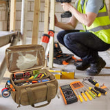 Maxbell Heavy Duty Tool Bag with Waterproof Base Tool Tote for Home Plumbers Camping
