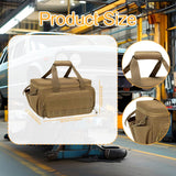 Maxbell Heavy Duty Tool Bag with Waterproof Base Tool Tote for Home Plumbers Camping