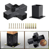 Maxbell Pergola Kit 5 Ways Right Angle Corner Brackets for Patios Courtyards Outdoor