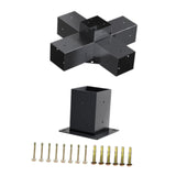 Maxbell Pergola Kit 5 Ways Right Angle Corner Brackets for Patios Courtyards Outdoor