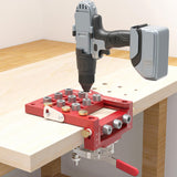 Maxbell Shelf Pin Jig Practical Multipurpose Hole Jig Kit for Cupboard Shelf Cabinet