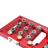 Maxbell Shelf Pin Jig Practical Multipurpose Hole Jig Kit for Cupboard Shelf Cabinet