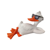 Maxbell Resin Duck Garden Statue Gardening Gifts Outdoor Statue for Patio Yard Porch