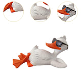 Maxbell Resin Duck Garden Statue Gardening Gifts Outdoor Statue for Patio Yard Porch