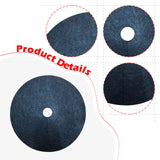 Maxbell 10x Tree Mulch Rings Cloth Cover 24 inch Landscape Breathable Tree Protector Black