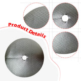 Maxbell 10x Tree Mulch Rings Cloth Cover 24 inch Landscape Breathable Tree Protector Argent