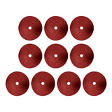 Maxbell 10x Tree Mulch Rings Cloth Cover 24 inch Landscape Breathable Tree Protector Red