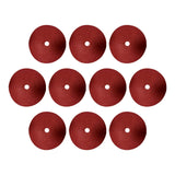 Maxbell 10x Tree Mulch Rings Cloth Cover 24 inch Landscape Breathable Tree Protector Red
