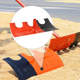 Maxbell Grain Drying Rake Head Only Farmer Portable Turning Grain Spreader for Wheat 50 cm