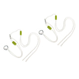 Maxbell 2 Pieces Swing Ropes Sturdy Replacement for Garden Outdoor Swings Playground