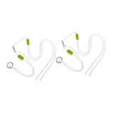 Maxbell 2 Pieces Swing Ropes Sturdy Replacement for Garden Outdoor Swings Playground