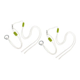 Maxbell 2 Pieces Swing Ropes Sturdy Replacement for Garden Outdoor Swings Playground