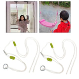 Maxbell 2 Pieces Swing Ropes Sturdy Replacement for Garden Outdoor Swings Playground