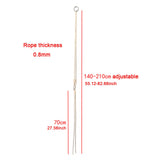 Maxbell 2 Pieces Swing Ropes Sturdy Replacement for Garden Outdoor Swings Playground