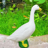 Maxbell Goose Statue Animal Decorative Collectible for Cabinet Nightstands Sill