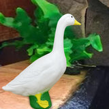 Maxbell Goose Statue Animal Decorative Collectible for Cabinet Nightstands Sill