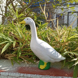 Maxbell Goose Statue Animal Decorative Collectible for Cabinet Nightstands Sill