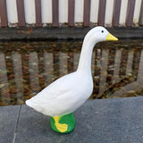 Maxbell Goose Statue Animal Decorative Collectible for Cabinet Nightstands Sill