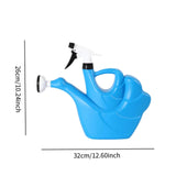 Maxbell Watering Can 1.5L Crative Sprinkling Kettle for Outdoor House Plants Flowers Blue