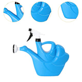 Maxbell Watering Can 1.5L Crative Sprinkling Kettle for Outdoor House Plants Flowers Blue