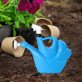 Maxbell Watering Can 1.5L Crative Sprinkling Kettle for Outdoor House Plants Flowers Blue