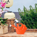 Maxbell Watering Can 1.5L Crative Sprinkling Kettle for Outdoor House Plants Flowers Orange