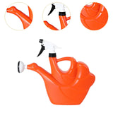Maxbell Watering Can 1.5L Crative Sprinkling Kettle for Outdoor House Plants Flowers Orange