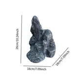 Maxbell Faux Rock Lightweight Ornament Decorative Stone for Lawns Backyard Courtyard