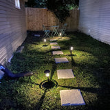 Maxbell Outdoor Stepping Stone Patio Lawn Paver Easy Installation with Ground Stakes Hexagonal