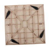 Maxbell Outdoor Stepping Stone Patio Lawn Paver Easy Installation with Ground Stakes Square