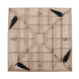 Maxbell Outdoor Stepping Stone Patio Lawn Paver Easy Installation with Ground Stakes Square