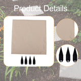 Maxbell Outdoor Stepping Stone Patio Lawn Paver Easy Installation with Ground Stakes Square
