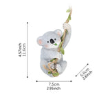Maxbell Garden Animal Hanging Decor Artwork Garden Decoration for Yard Outside Patio Koala