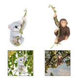Maxbell Garden Animal Hanging Decor Artwork Garden Decoration for Yard Outside Patio Koala