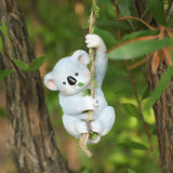 Maxbell Garden Animal Hanging Decor Artwork Garden Decoration for Yard Outside Patio Koala