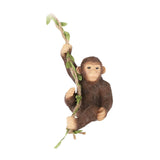 Maxbell Garden Animal Hanging Decor Artwork Garden Decoration for Yard Outside Patio Orangutan
