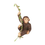 Maxbell Garden Animal Hanging Decor Artwork Garden Decoration for Yard Outside Patio Orangutan