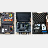 Maxbell Portable Toolbox Storage Case Practical Sturdy Tool Case for Small Equipment 27.8cmx19.8cmx7.5cm