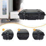 Maxbell Portable Toolbox Storage Case Practical Sturdy Tool Case for Small Equipment 27.8cmx19.8cmx7.5cm