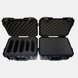 Maxbell Portable Toolbox Storage Case Practical Sturdy Tool Case for Small Equipment 35.7cmx30cmx10cm